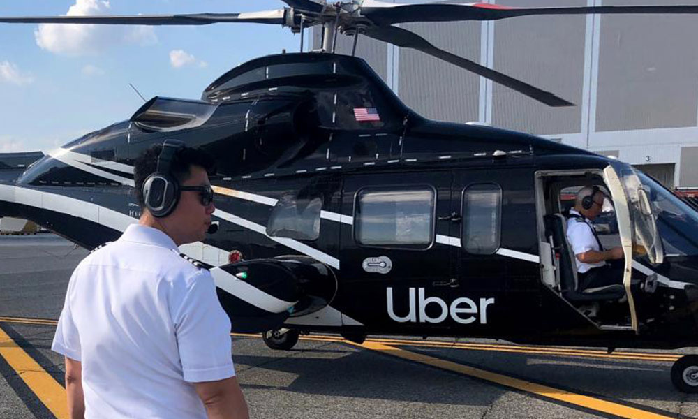 "أوبر تكنولوجيز" تطلق خدمتها الجديدة: Uber copter