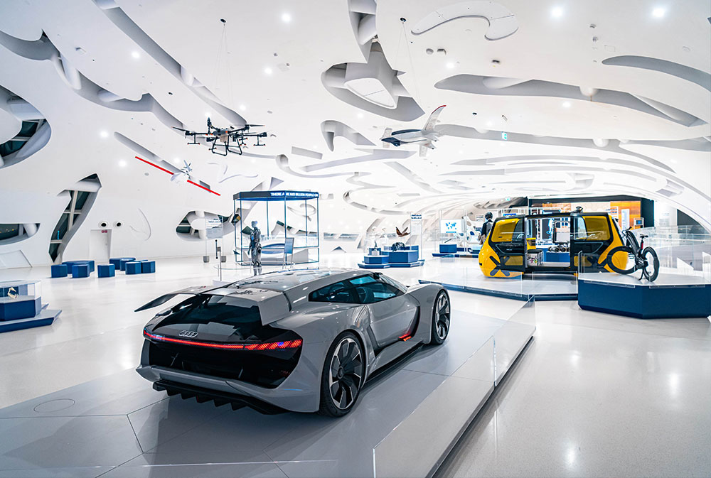 Audi AI:RACE في متحف المستقبل في دبي