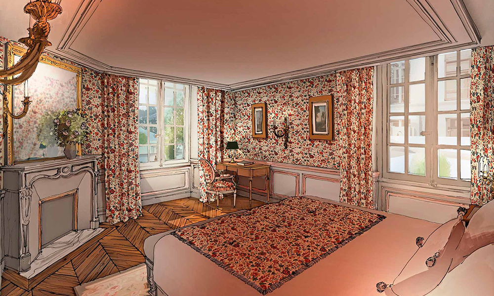 إقامة ملوكية في فندق Le Grand Contrôle بقصر فرساي التاريخي