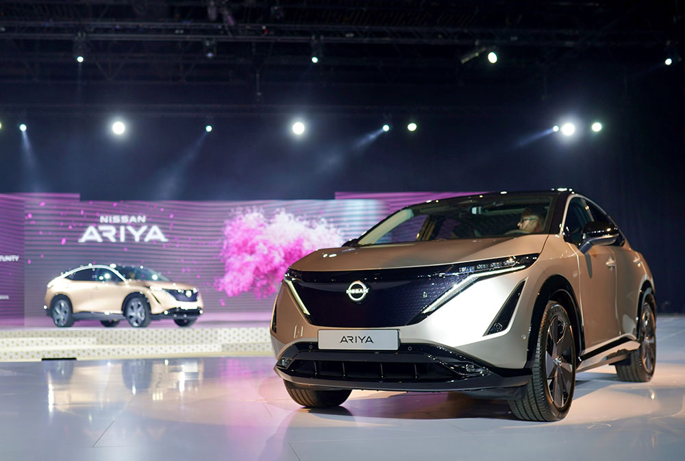 Nissan تؤكد من خلال شراكتها مع إكسبو 2020 على استدامة أعمالها وتكشف عن "أريا" الكهربائية في المنطقة