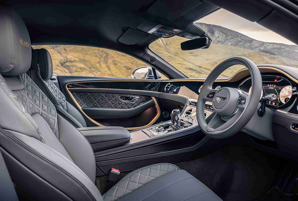 Bentley Continental GT Mulliner  الأسرع والأكثر ديناميكية وفخامة ضمن عائلة Continental