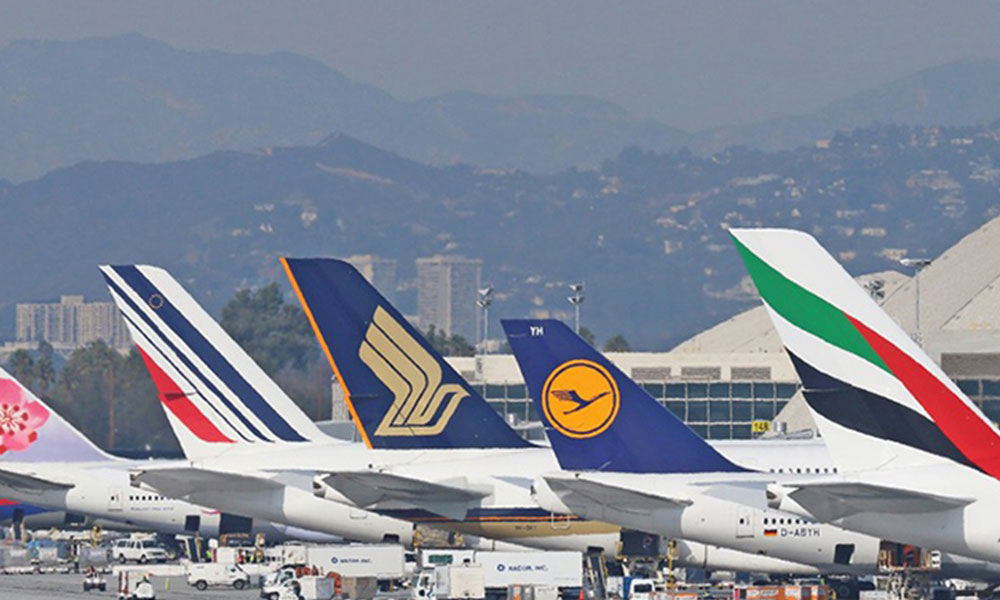 شركات الطيران العالمية تعلّق رحلاتها الجوية بسبب التوترات في الشرق الأوسط