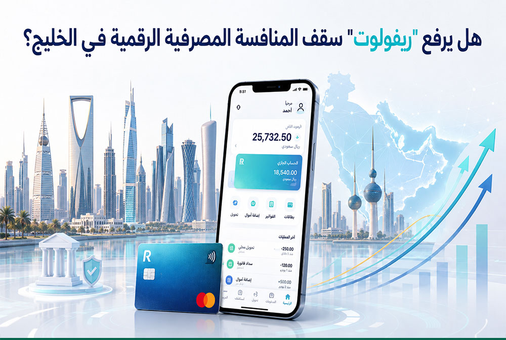 "ريفولوت" في الخليج: اختبار البنك الرقمي العالمي في سوق رقمية ناضجة