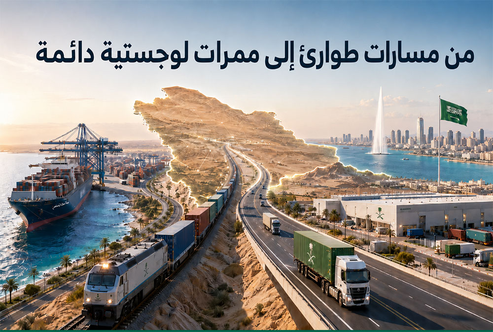 حرب إيران تدفع السعودية إلى دور جديد في الخريطة اللوجستية الخليجية