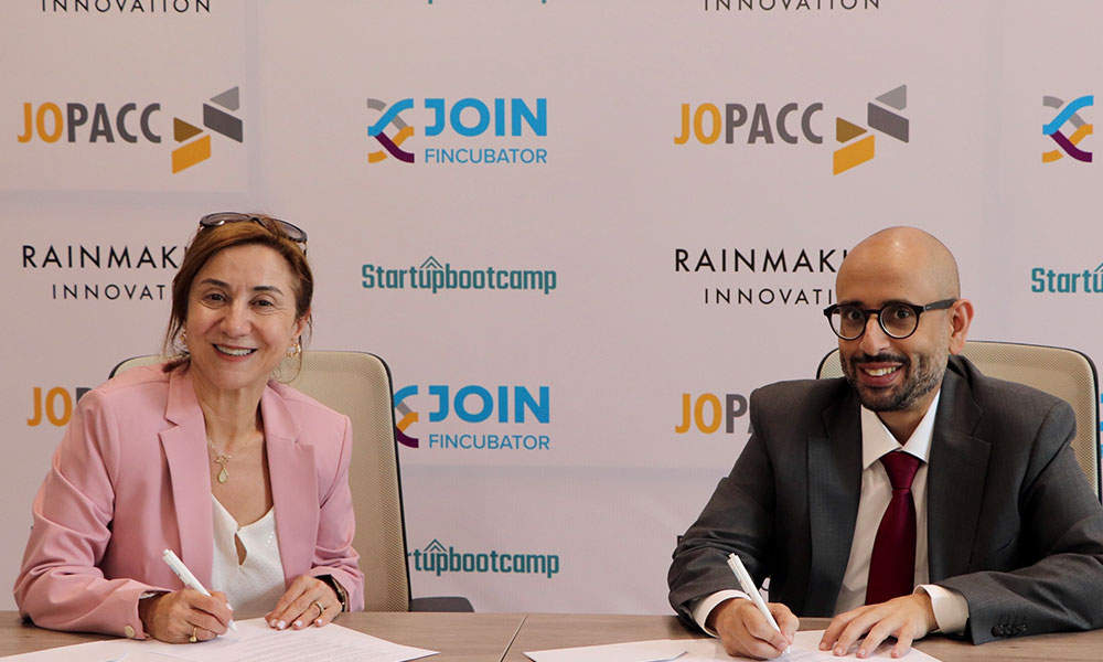 الأردن: تعاون بين "جوباك" و"رين ميكينغ" لإطلاق مركز "جوين" لدعم الشركات الناشئة في قطاع التكنولوجيا المالية