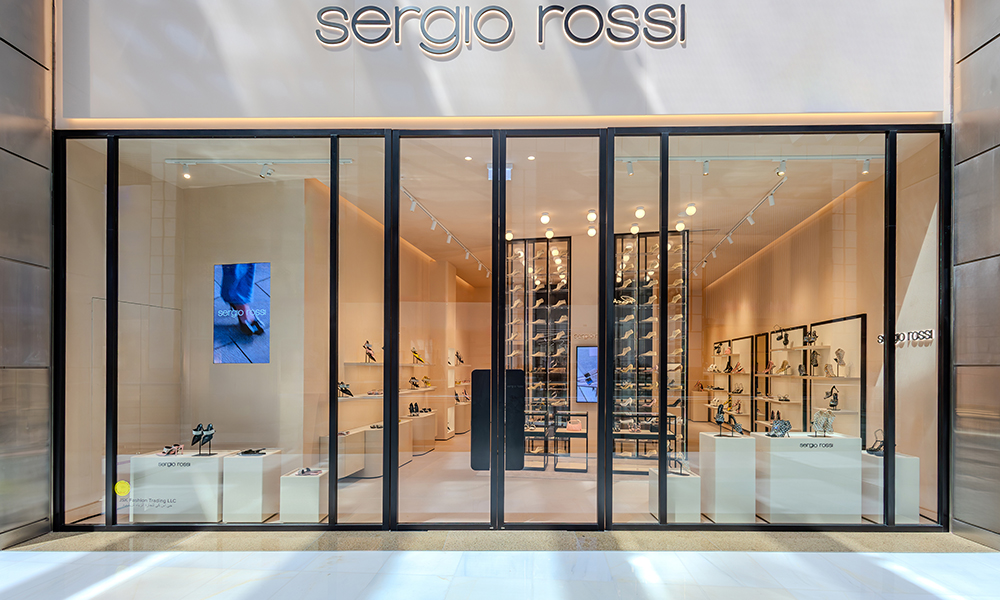 متجر جديد لـ SERGIO ROSSI في دبي بالتعاون مع TIMELESS GROUP