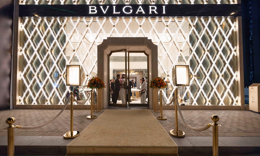 دار BVLGARI تفتتح متجرها الرئيسي الجديد في حي العليا في الرياض