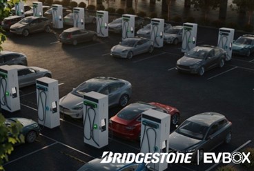 شراكة بين Bridgestone و EVBox في مجال شحن السيارات الكهربائية