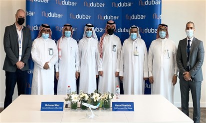 فلاي دبي" و"السعودية للخدمات الأرضية" توقعان اتفاقية لخدمات المناولة"