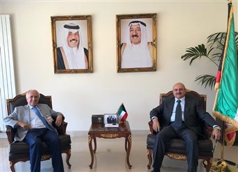 سفير دولة الكويت يستقبل  رئيس مجموعة "الاقتصاد والأعمال"