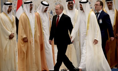 بوتين في الامارات: اتفاقيات ثنائية بـ1.4 مليارات دولار