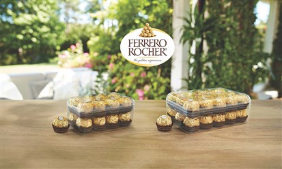 مجوعة FERRERO تقدم أول علبة لمنتجها "فيريرو روشيه" قابلة لإعادة التدوير