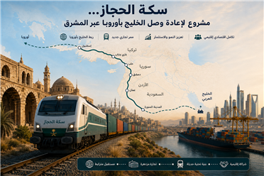 سكة الحجاز... مشروع يعيد المشرق إلى خريطة التجارة بين الخليج وأوروبا