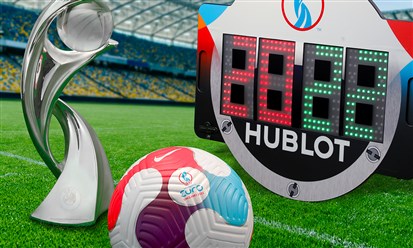 HUBLOT ضابط الوقت الرسمي لبطولة أمم أوروبا للسيدات 2022