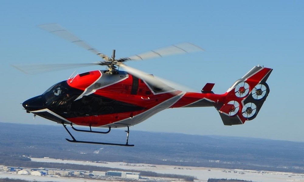 Bell الأميركية: تقنية لتحسين مستويات الصوت والسلامة في المروحيات