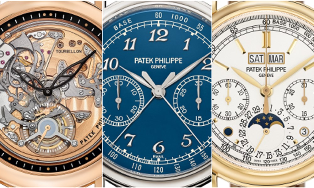 3 تعقيدات كبرى جديدة من PATEK PHILIPPE