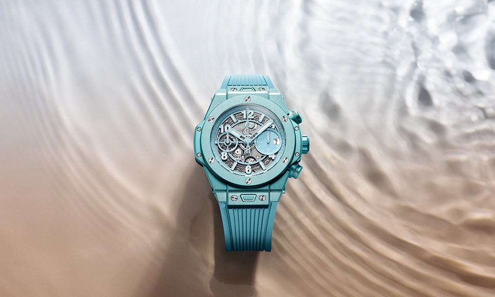 ساعة صيفية بامتياز من HUBLOT