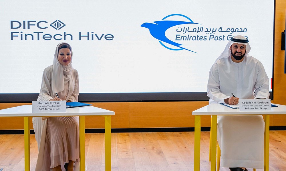 اتفاقية بين "بريد الإمارات" و"فينتك هايف" لدعم انطلاق الجولة الأولى لبرنامج مسرّع التكنولوجيا المالية