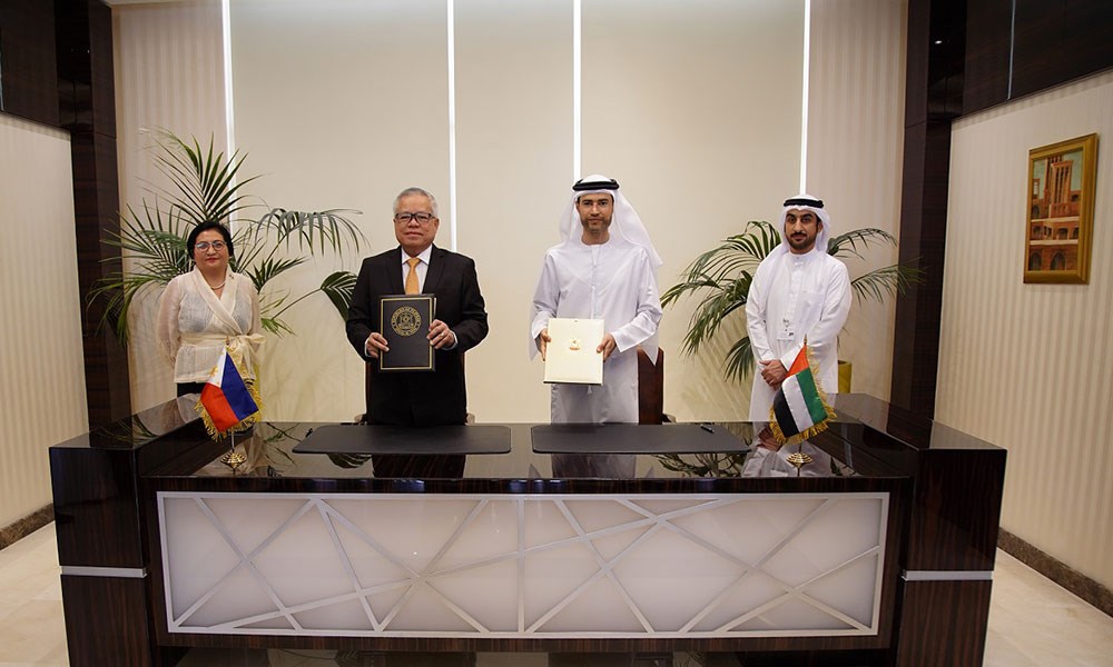 وزارة المالية الإماراتية توقع اتفاقية حماية وتشجيع الاستثمار مع الفيليبين