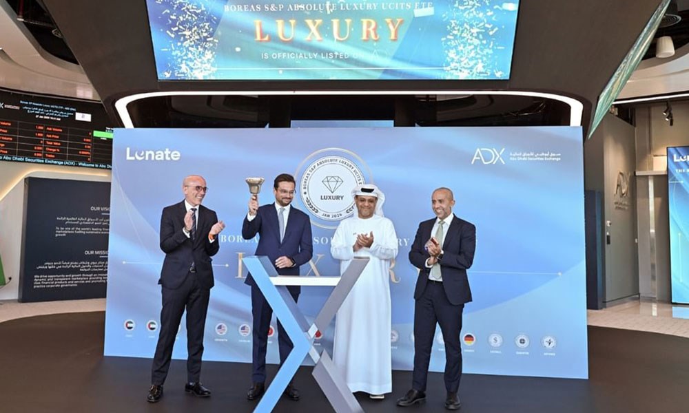 "سوق أبوظبي" يدرج صندوق "بورياس ستاندرد آند بورز" كأول إدراجات الأدوات المالية في 2026