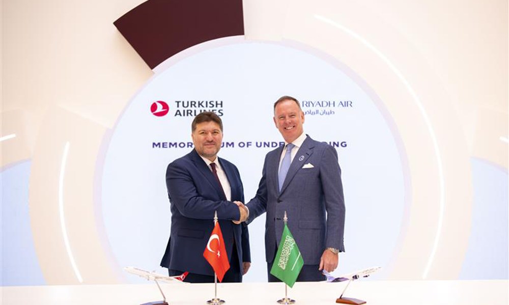 اتفاقية تعاون إستراتيجية بين طيران الرياض والخطوط الجوية التركية