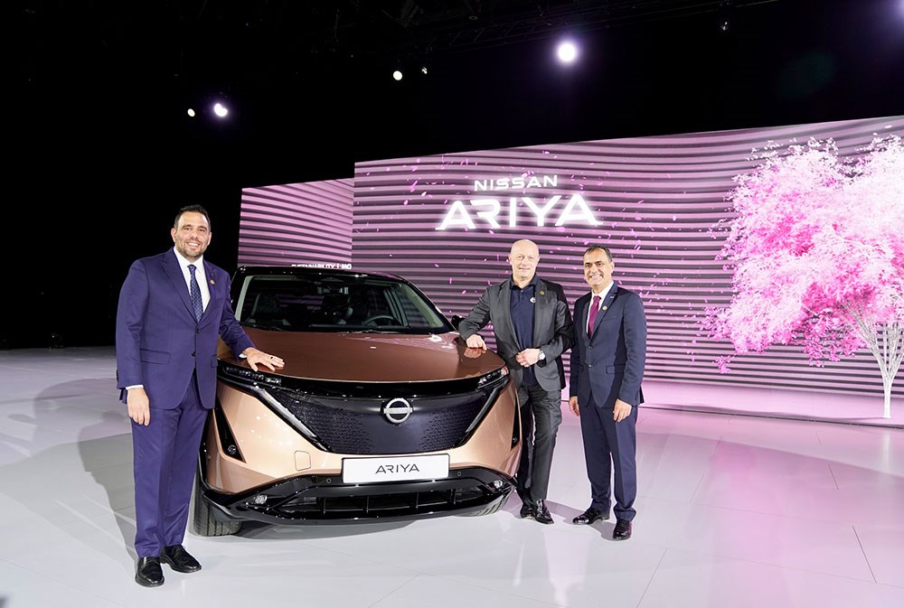 Nissan تؤكد من خلال شراكتها مع إكسبو 2020 على استدامة أعمالها وتكشف عن "أريا" الكهربائية في المنطقة