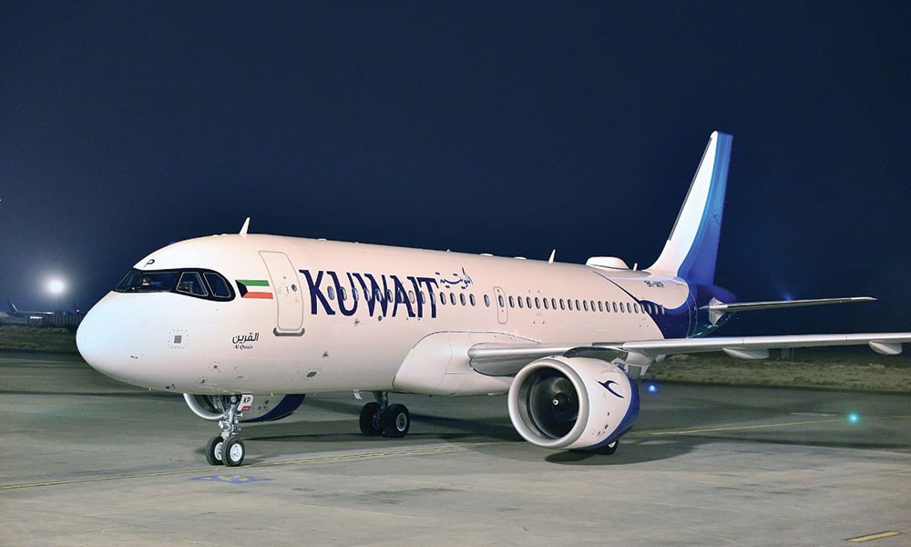 "الكويتية" تتسلم رابع طائرات إيرباص A320neo