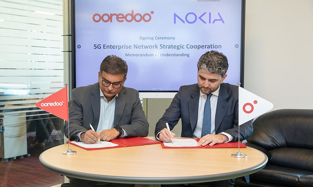 "Ooredoo" القطرية تتعاون مع "نوكيا" لتحديث خدمات الاتصالات للشركات