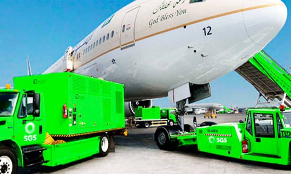 الشركة السعودية للخدمات الأرضية: أحدث التقنيات في تعقيم الطائرات والمطارات