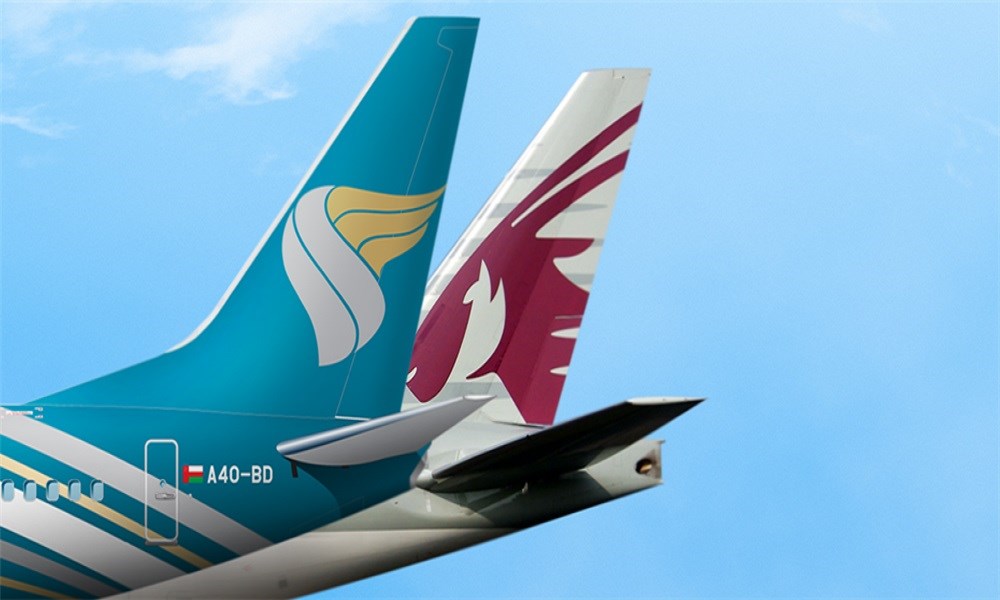 الطيران العُماني والخطوط الجوية القطرية: يوسعان اتفاقية الرمز المشترك