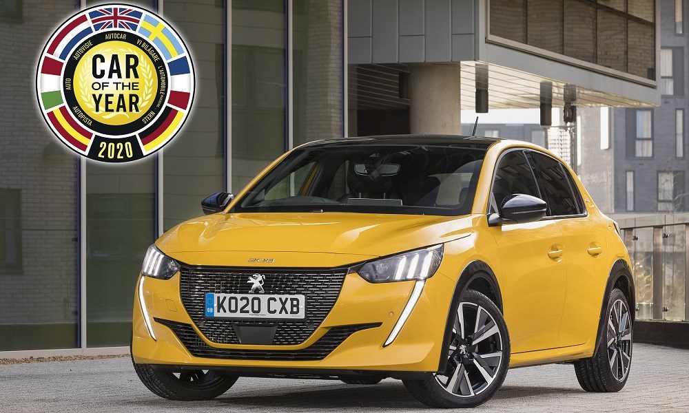 Peugeot 208 سيارة العام 2020