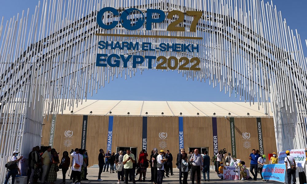 Cop27 في مصر: رغبة عالمية للانتقال من مرحلة التعهدات إلى مرحلة التنفيذ لمواجهة التغير المناخي