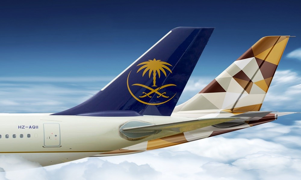 الخطوط السعودية والاتحاد للطيران: اتفاقية شراكة جديدة "اكسب واستبدل"