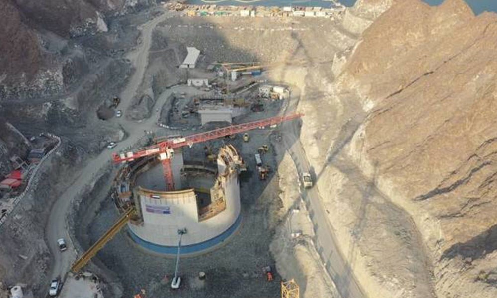دبي: تقدم ملموس في إنجاز مشروع المحطة الكهرومائية بمنطقة حتا