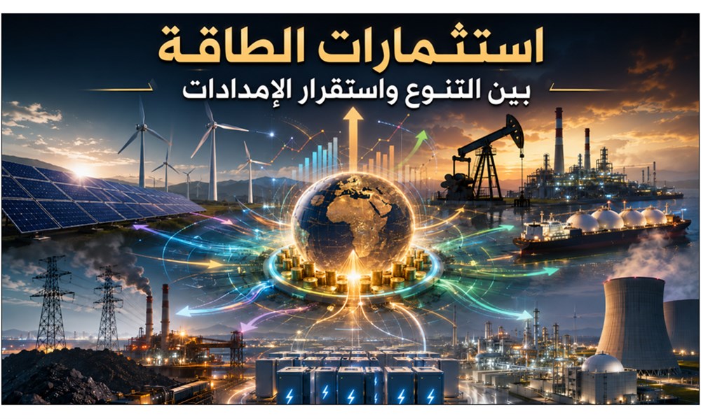 استثمارات الطاقة في 2026: أمن الإمدادات يعيد ترتيب الأولويات العالمية