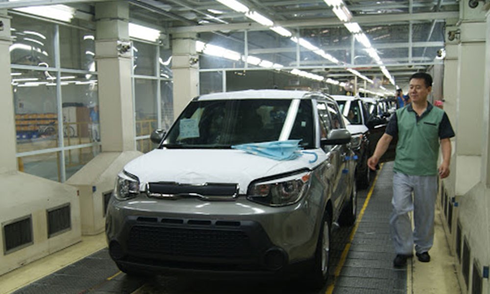 كيا موتورز تخطط لوقف انتاجها في 3 مصانع بكوريا الجنوبية