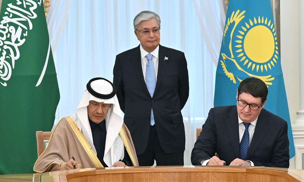 برنامج تنفيذي بين السعودية وكازاخستان في مجالات الطاقة المتجددة والابتكارات