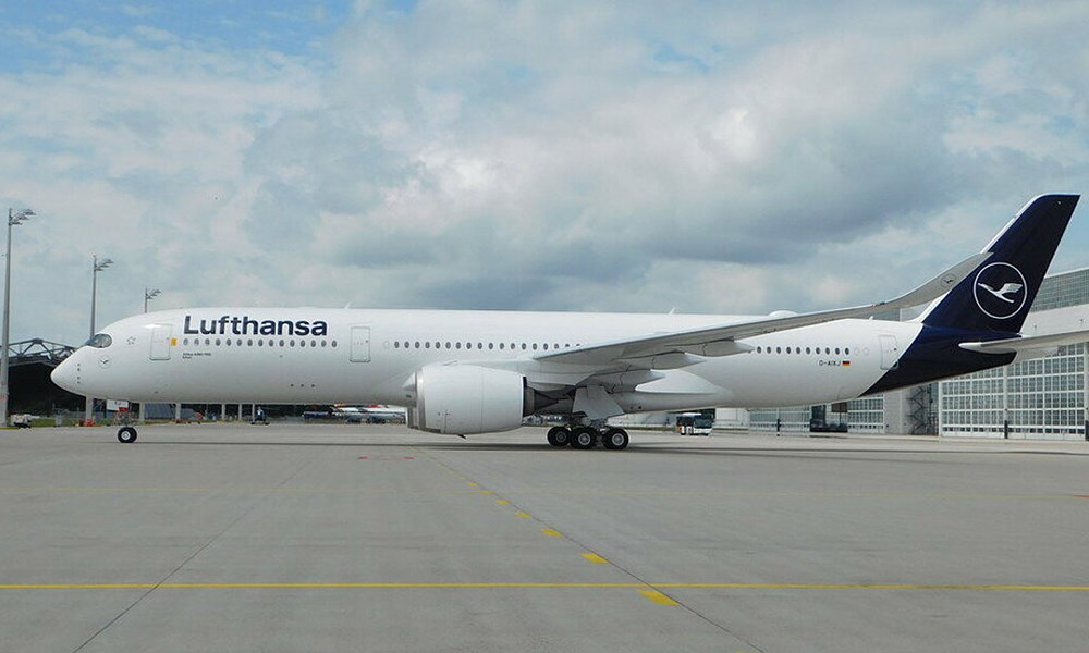 لوفتهانزا تشتري 10 طائرات جديدة من طراز إيرباص A350